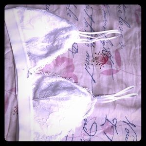 white bra